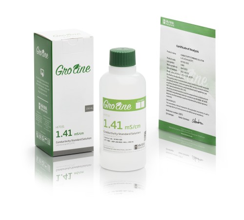 HI 7031 - 023 Стандарт проводимости GroLine 1413 µS/cm HI 7031 - 023 Стандарт проводимости GroLine 1413 µS/cm